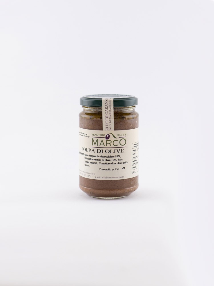 Polpa di olive taggiasche 250 g