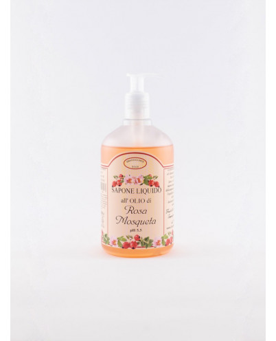 Sapone liquido olio di rosa mosqueta 500 ml
